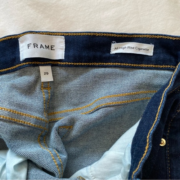 Frame Ali high rise cigarette jean - Picture 6 of 9